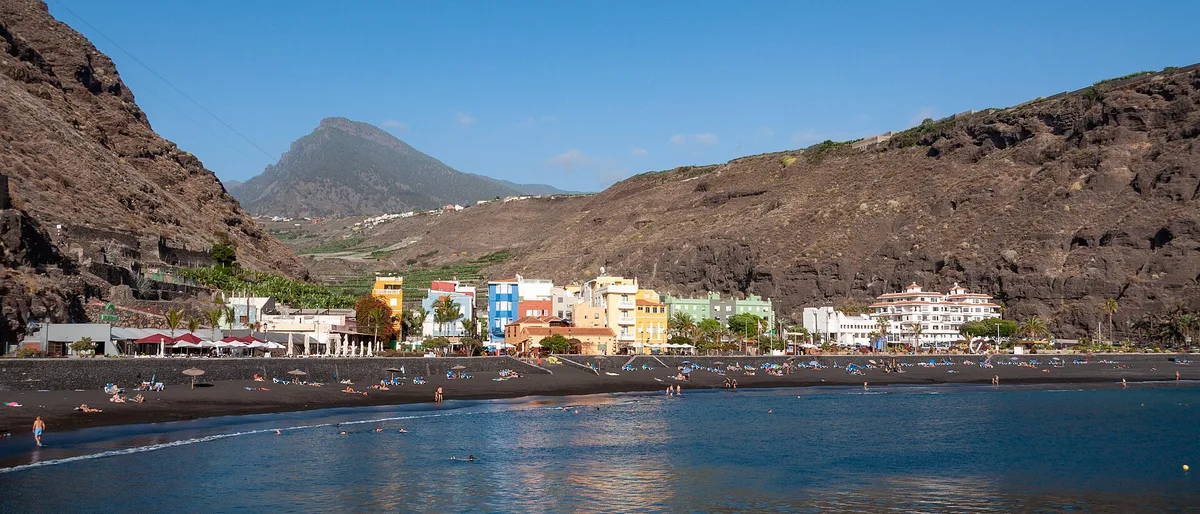 Spiaggia di Tazacorte, Tazacorte, Canary Islands, Spagna — 2