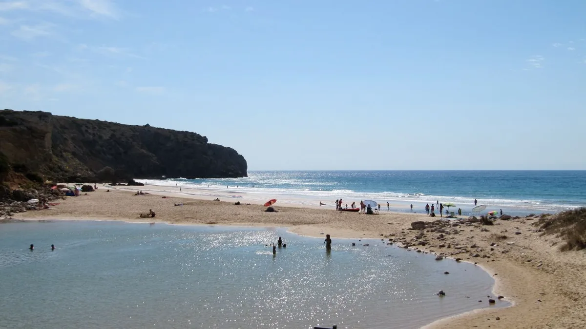 Plage de Zavial, Vila do Bispo, Portuguese Atlantic, Portugal — 2