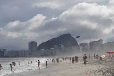 Plage de Copacabana, Copacabana, Brazilian Atlantic, Brésil — 4