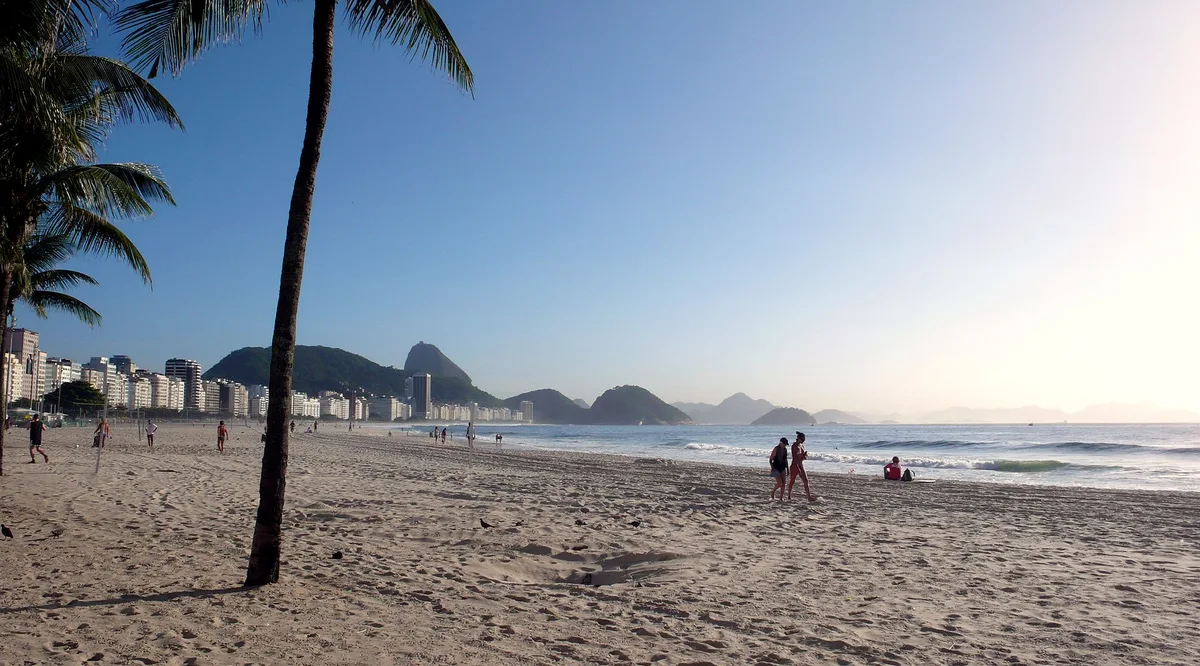 Plage de Copacabana, Copacabana, Brazilian Atlantic, Brésil — 3