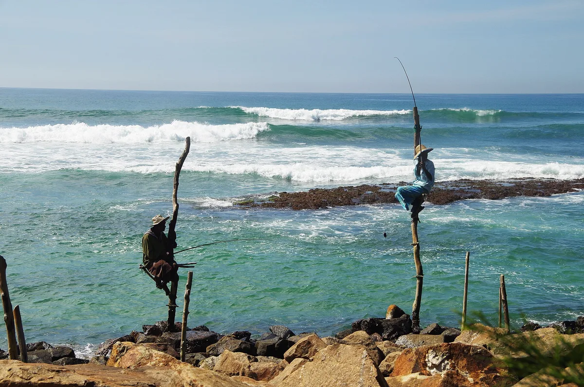 Spiaggia di Weligama, Weligama, Southern Province, Sri Lanka — 5