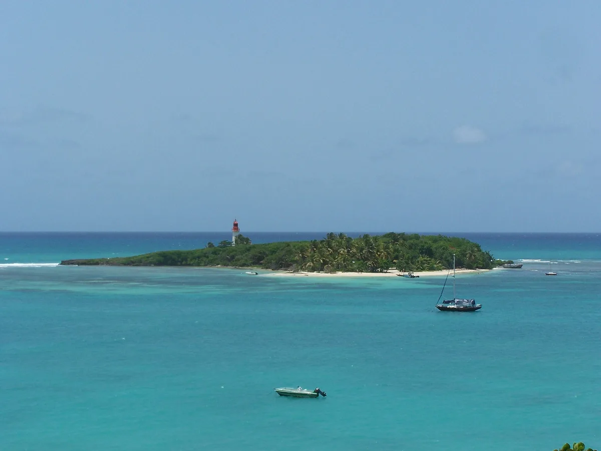 Ilet du Gosier-strand, Le Gosier, Guadeloupe, Frankrijk — 5
