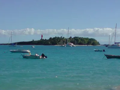 Ilet du Gosier-strand, Le Gosier, Guadeloupe, Frankrijk — 6