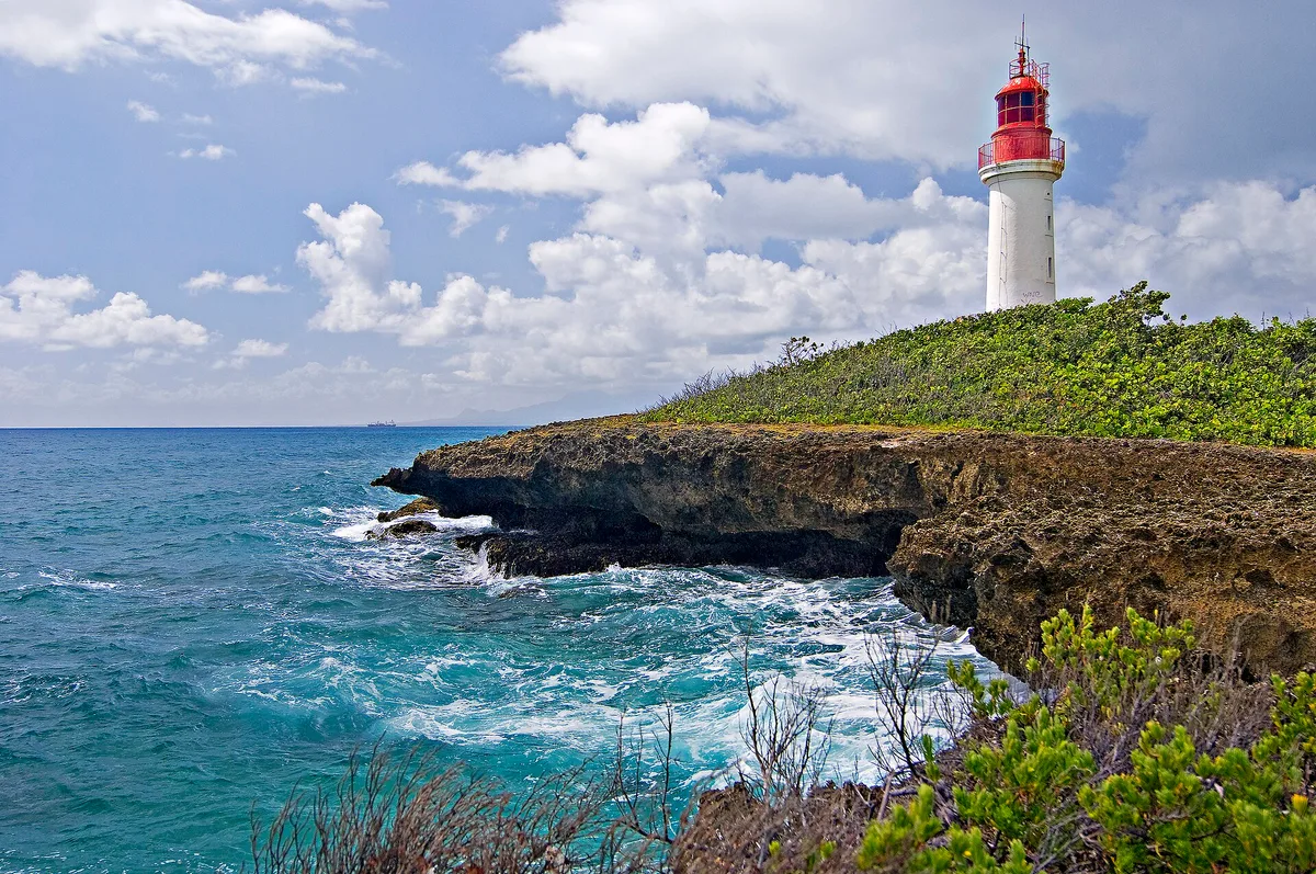Ilet du Gosier-strand, Le Gosier, Guadeloupe, Frankrijk