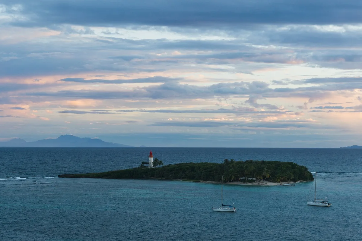 Ilet du Gosier-strand, Le Gosier, Guadeloupe, Frankrijk — 2