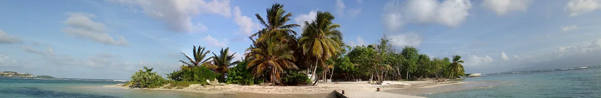 Ilet du Gosier-strand, Le Gosier, Guadeloupe, Frankrijk — 3