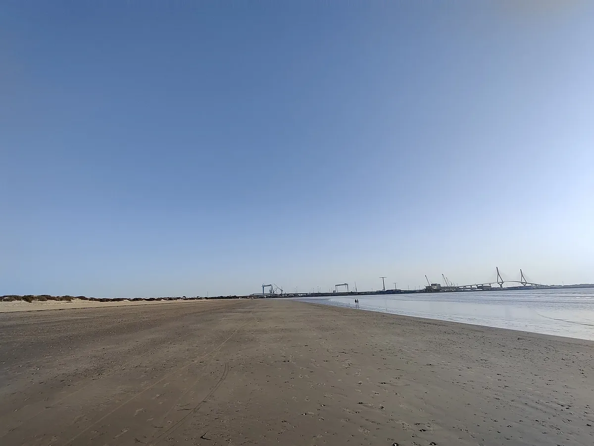 Plage de Levante, El Puerto de Santa María, Andalusia, Espagne — 3