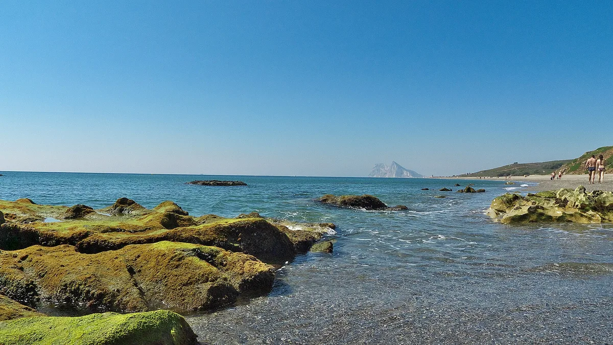 Plage de Levante, El Puerto de Santa María, Andalusia, Espagne — 2