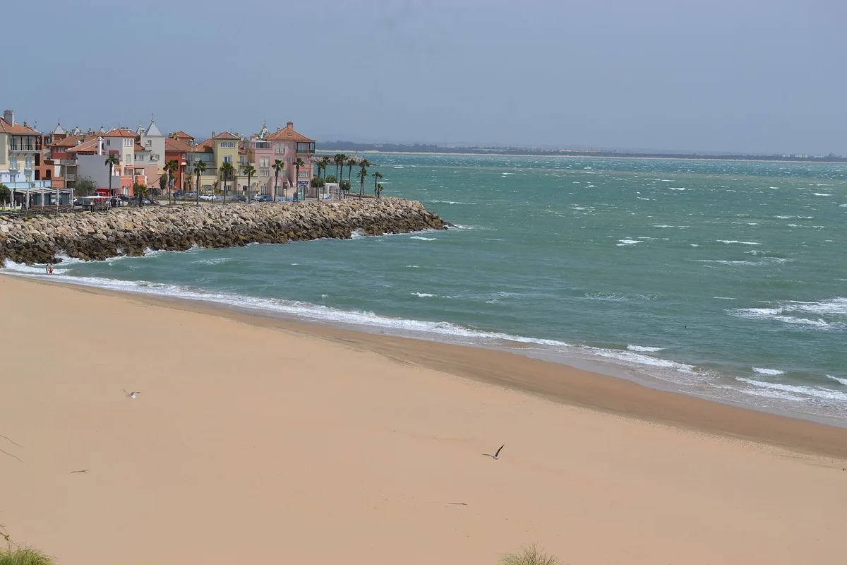 Plage de Levante, El Puerto de Santa María, Andalusia, Espagne