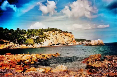 Cala Xarraca, Sant Joan de Labritja, Balearic Islands, España — 5