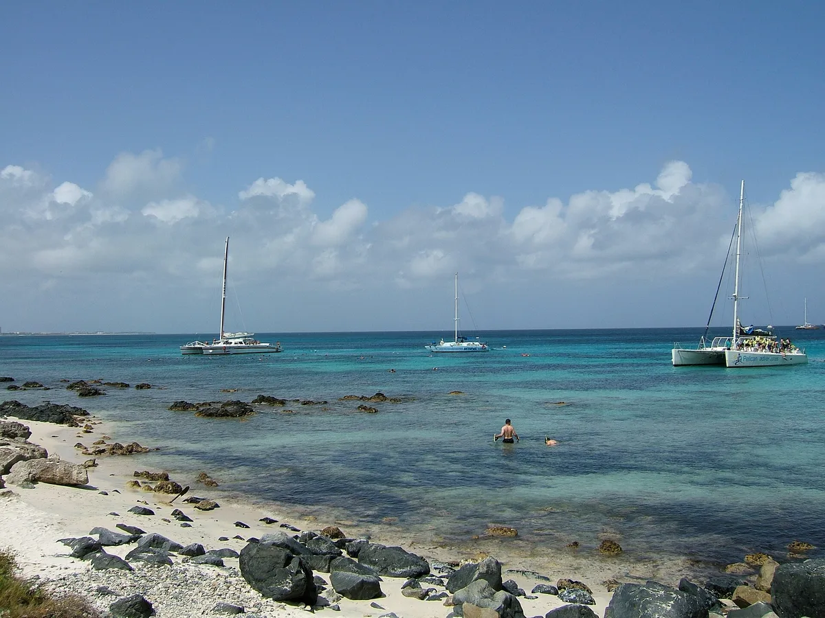 Plage de Malmok, Noord, Lesser Antilles, Aruba — 2
