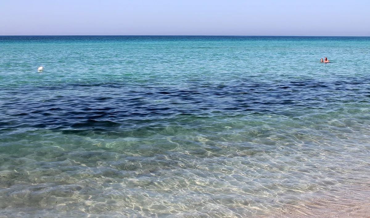 Plage de Punta Prosciutto, Porto Cesareo, Puglia, Italie — 5