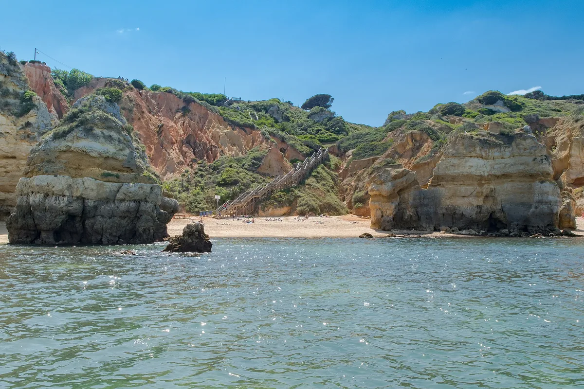 Plage de Camilo, Lagos, Portuguese Atlantic, Portugal — 5
