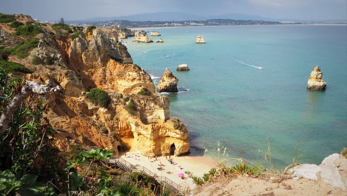 Plage de Camilo, Lagos, Portuguese Atlantic, Portugal