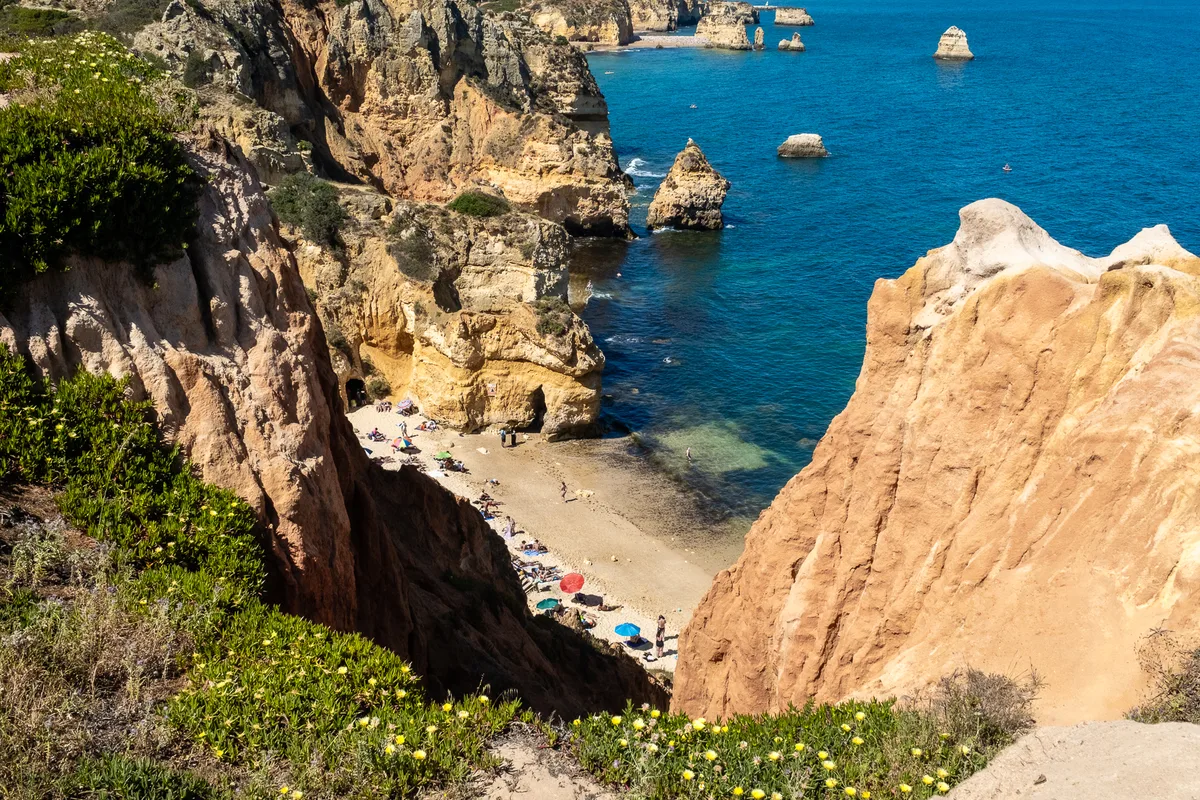 Plage de Camilo, Lagos, Portuguese Atlantic, Portugal — 4