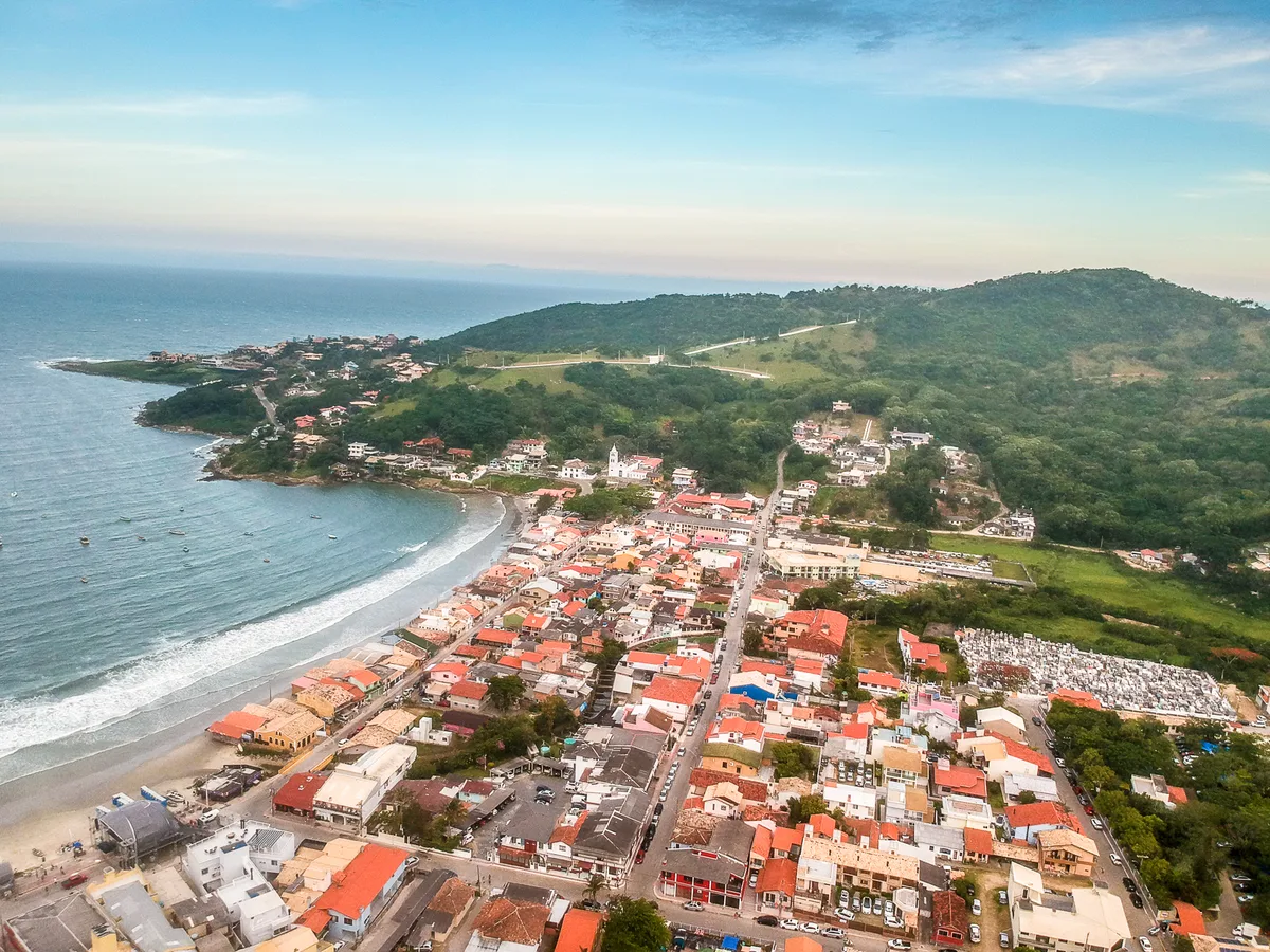 Plage de Garopaba, Garopaba, Brazilian Atlantic, Brésil