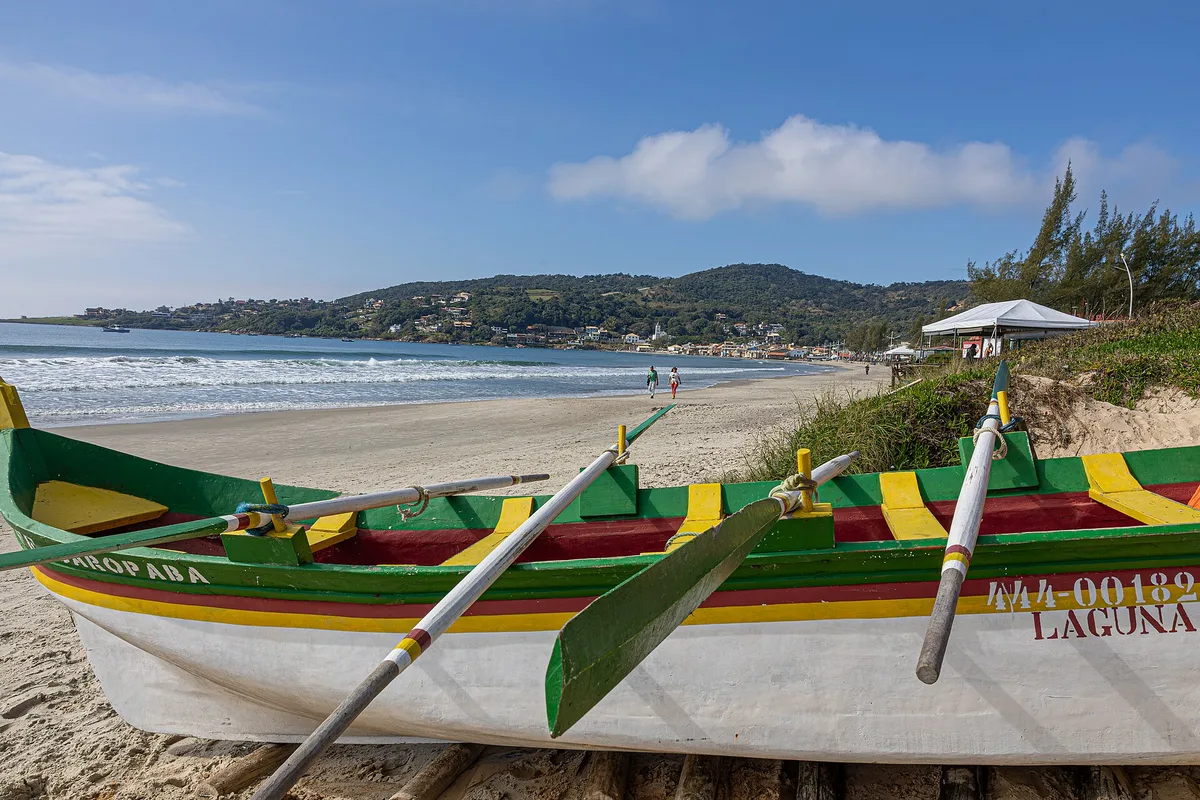 Plage de Garopaba, Garopaba, Brazilian Atlantic, Brésil — 4