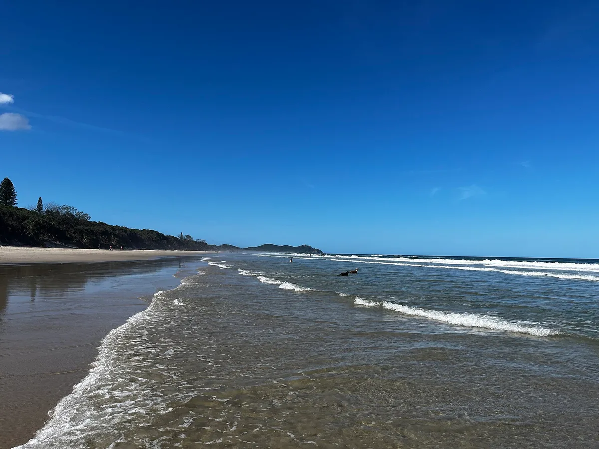 Plage de Suffolk Park, Suffolk Park, Australian East Coast, Australie — 3