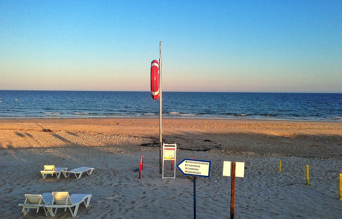 Playa del Barril, Tavira, Portuguese Atlantic, Portugal — 6