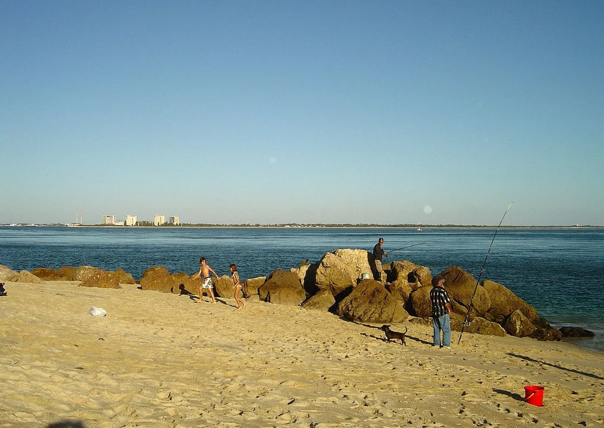 Playa de la Figueirinha, Setúbal, Portuguese Atlantic, Portugal — 3