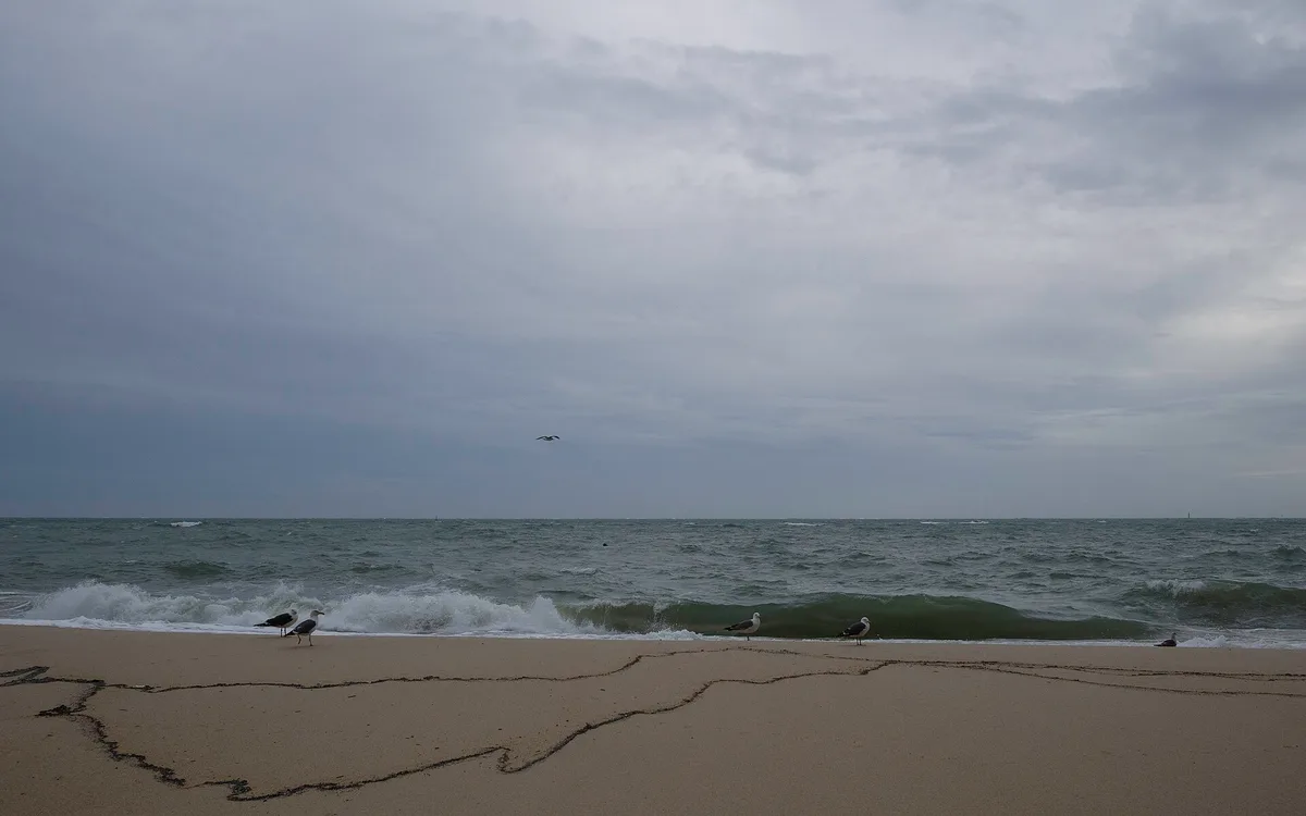 Playa de la Figueirinha, Setúbal, Portuguese Atlantic, Portugal — 4