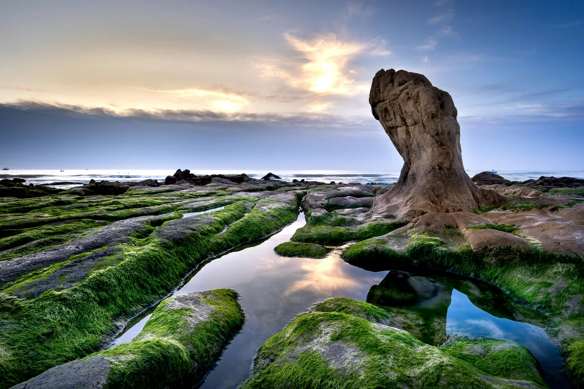 Cổ Thạch Beach, Bình Thạnh, Vietnamese Coast, Vietnam