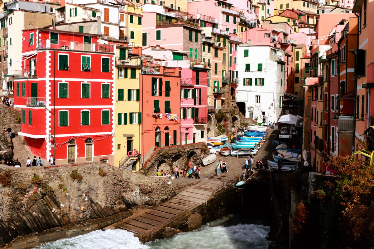 Plage de Riomaggiore, Riomaggiore, Liguria, Italie — 6