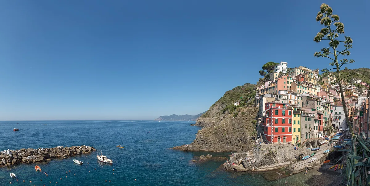 Plage de Riomaggiore, Riomaggiore, Liguria, Italie — 2