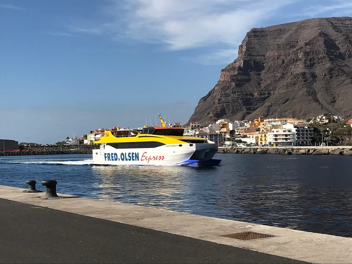 Vueltas-Strand, Valle Gran Rey, Canary Islands, Spanien — 6