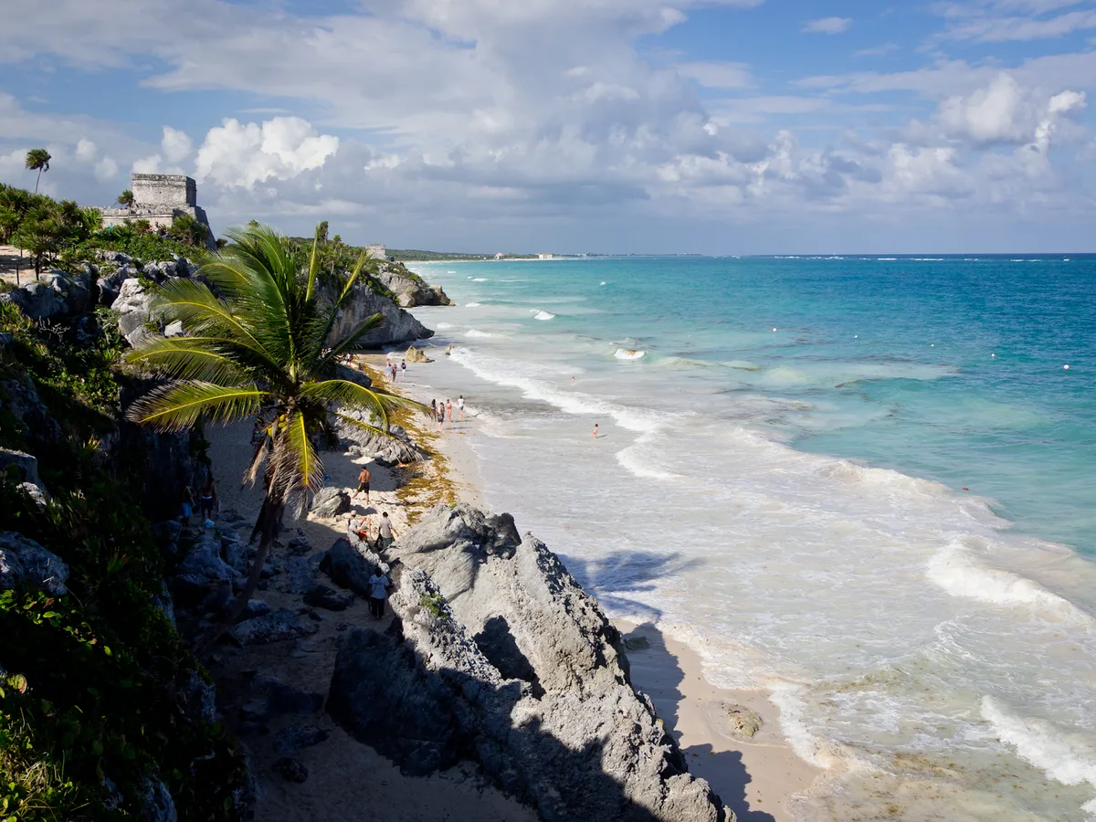 Playa Tulum Sur, Tulum, Yucatan Caribbean, México — 5