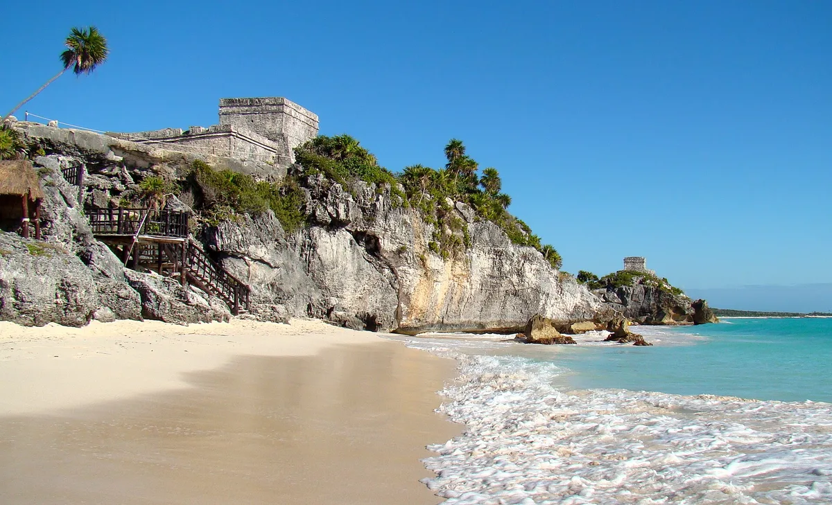 Playa Tulum Sur, Tulum, Yucatan Caribbean, México