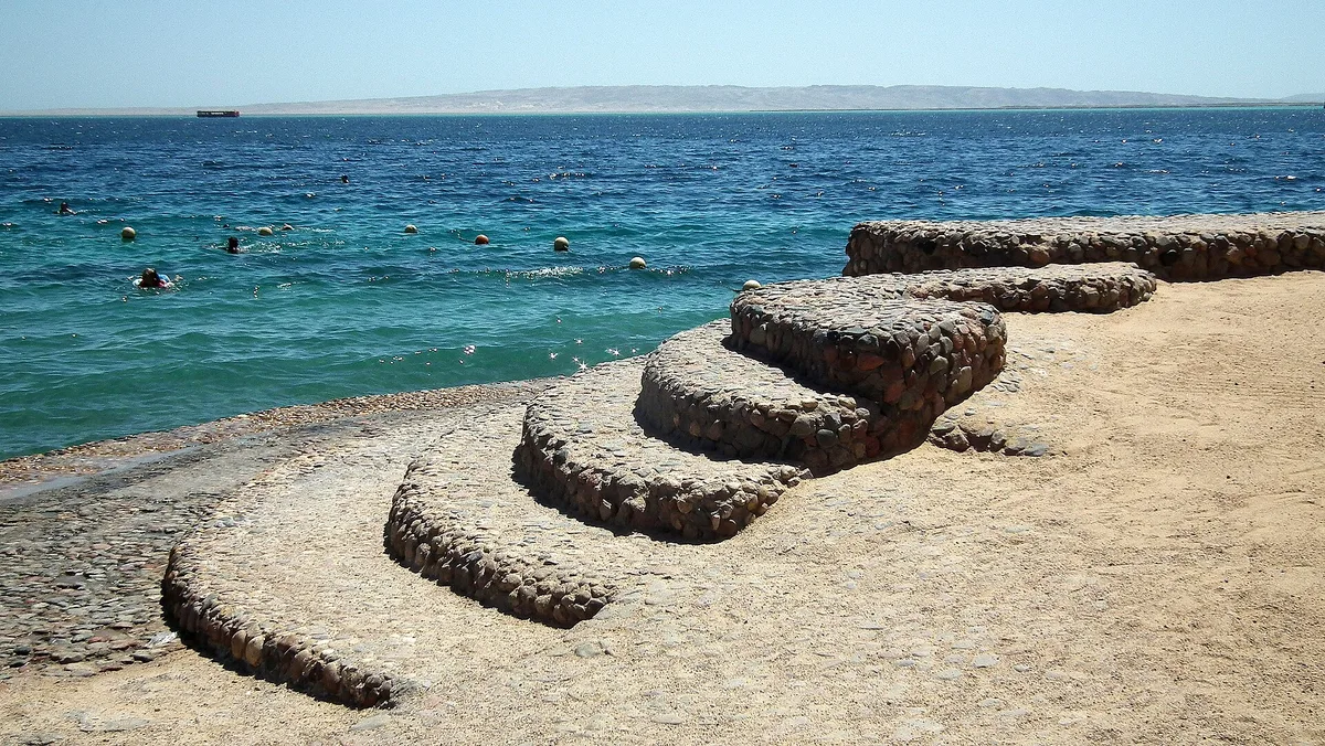 Playa de Zeytouna, Hurghada, Red Sea, Egipto — 4