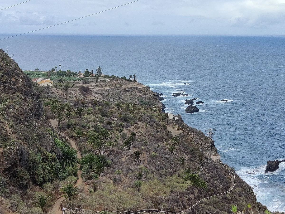 Plage de la Rambla de Castro, Los Realejos, Canary Islands, Espagne — 4