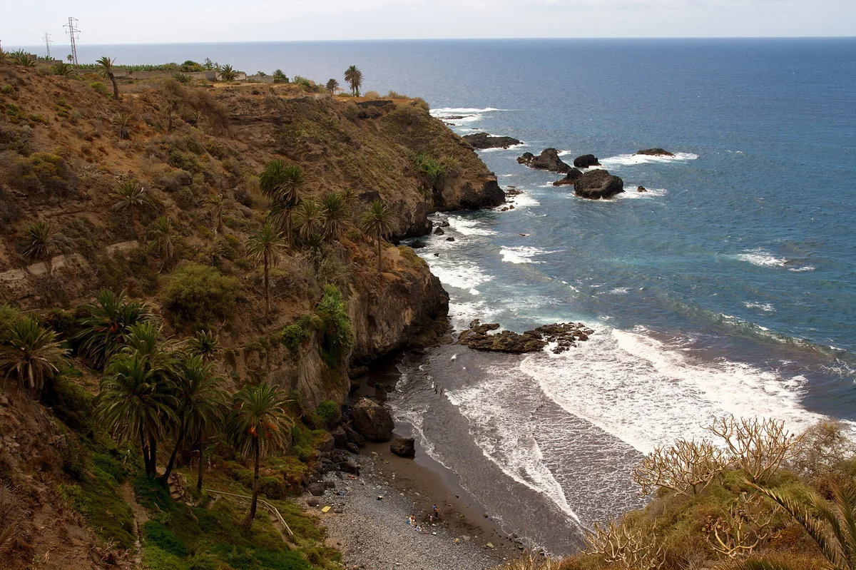 Plage de la Rambla de Castro, Los Realejos, Canary Islands, Espagne — 2
