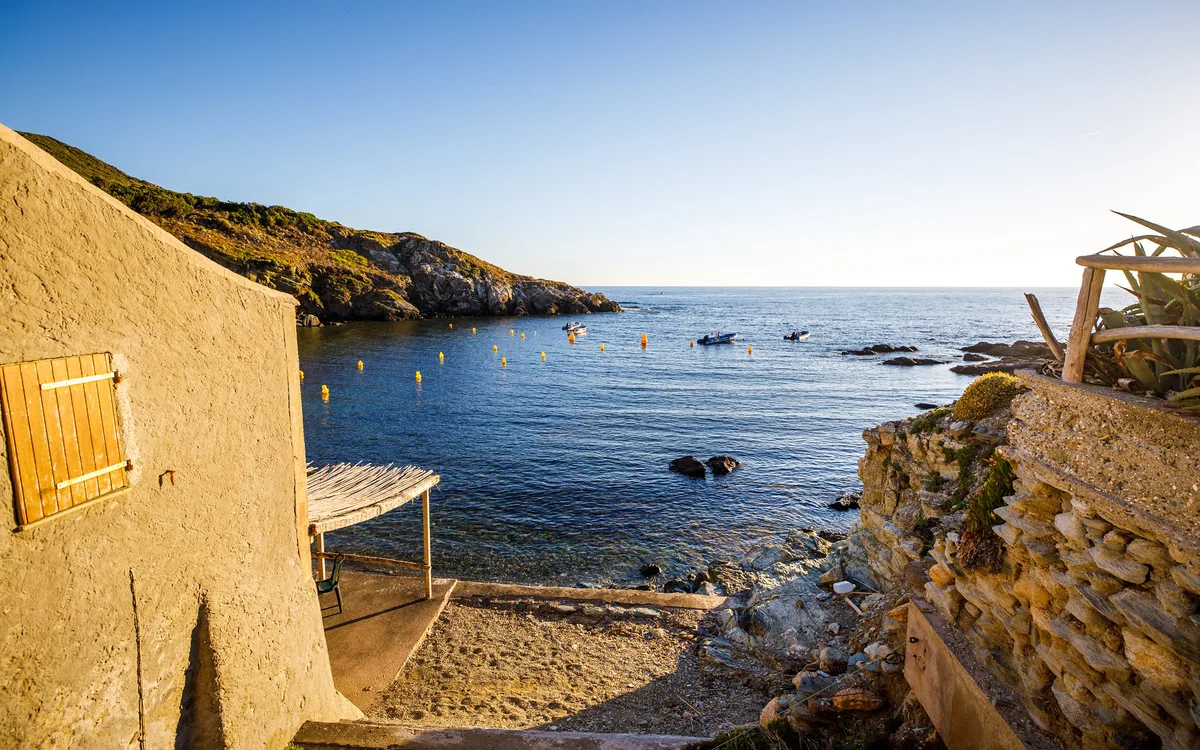 Centuri Beach, Centuri, Corsica, France — 2