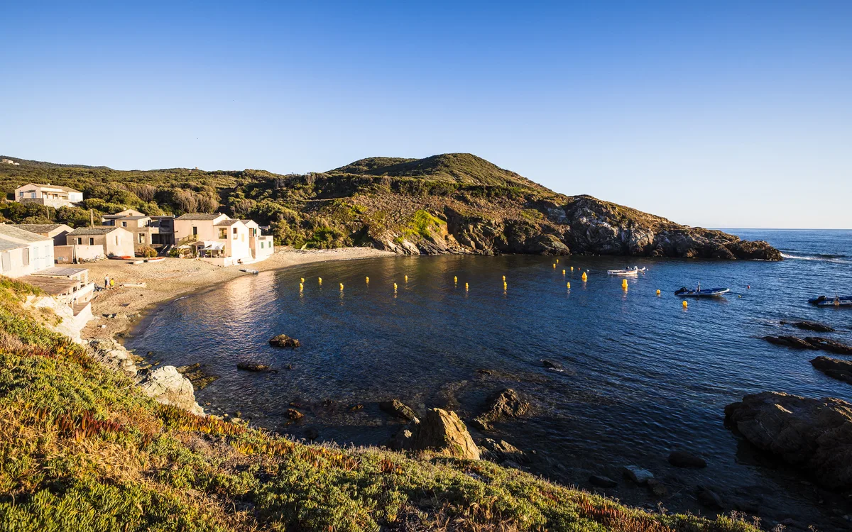 Centuri Beach, Centuri, Corsica, France