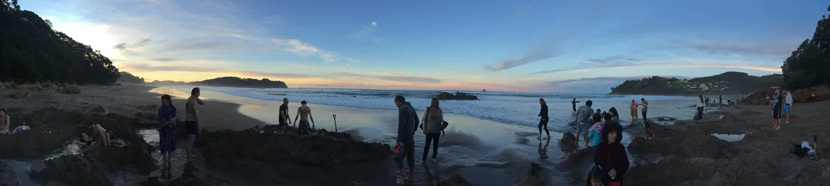 Hot Water Beach, Hot Water Beach, Waikato, Nueva Zelanda — 2