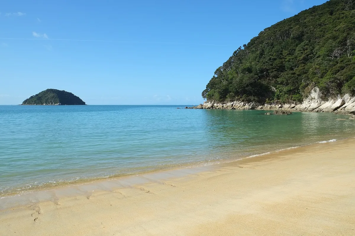 Onetahuti-Strand, Tasman District, Nelson-Tasman, Neuseeland — 2