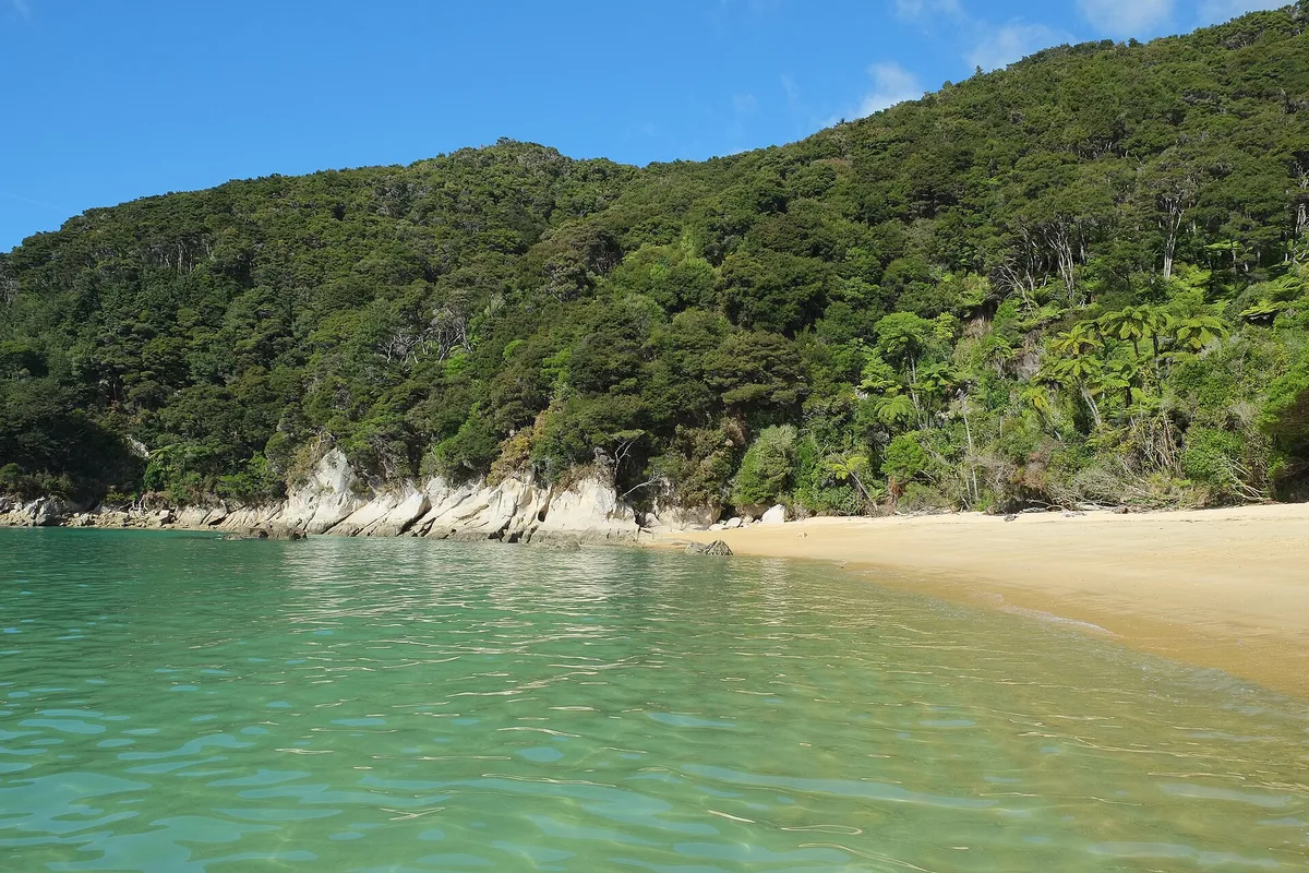 Onetahuti-Strand, Tasman District, Nelson-Tasman, Neuseeland