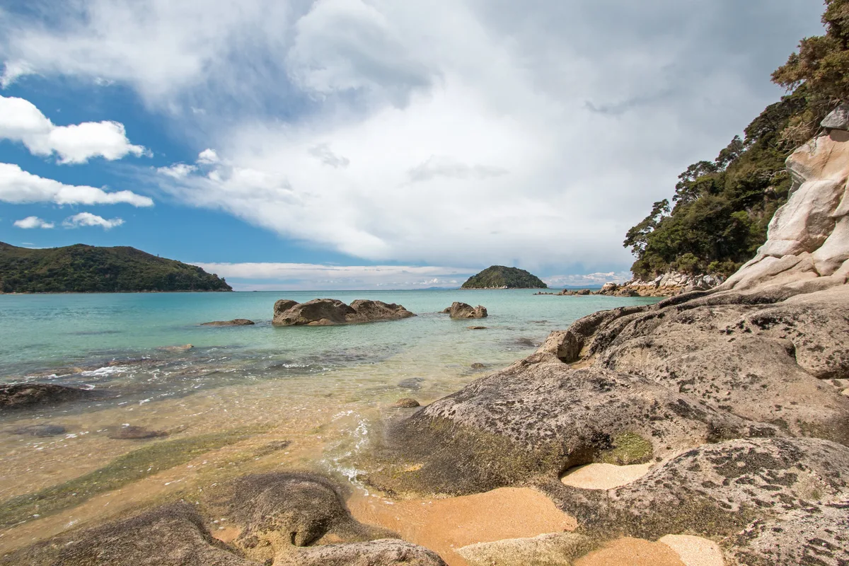 Onetahuti-Strand, Tasman District, Nelson-Tasman, Neuseeland — 4