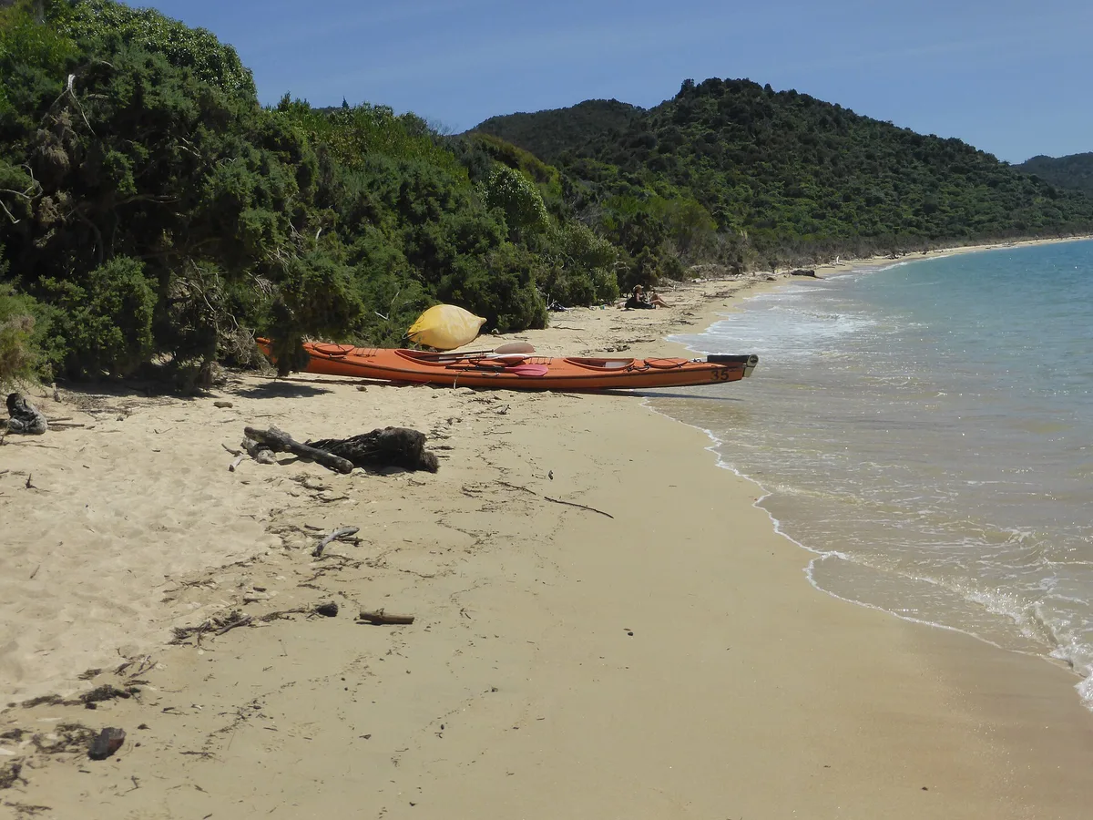 Onetahuti-Strand, Tasman District, Nelson-Tasman, Neuseeland — 3