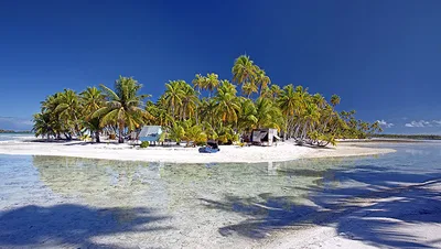 Lagon Bleu Beach, Rangiroa, Tuamotu, French Polynesia — 4