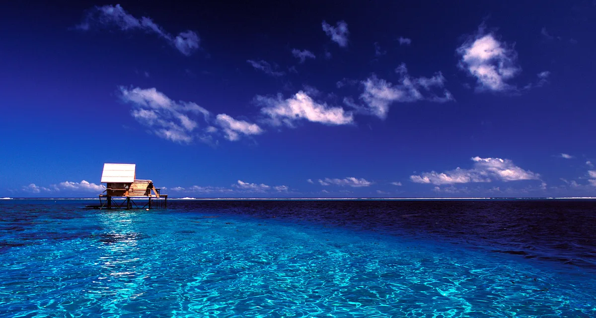 Lagon Bleu Beach, Rangiroa, Tuamotu, French Polynesia — 3