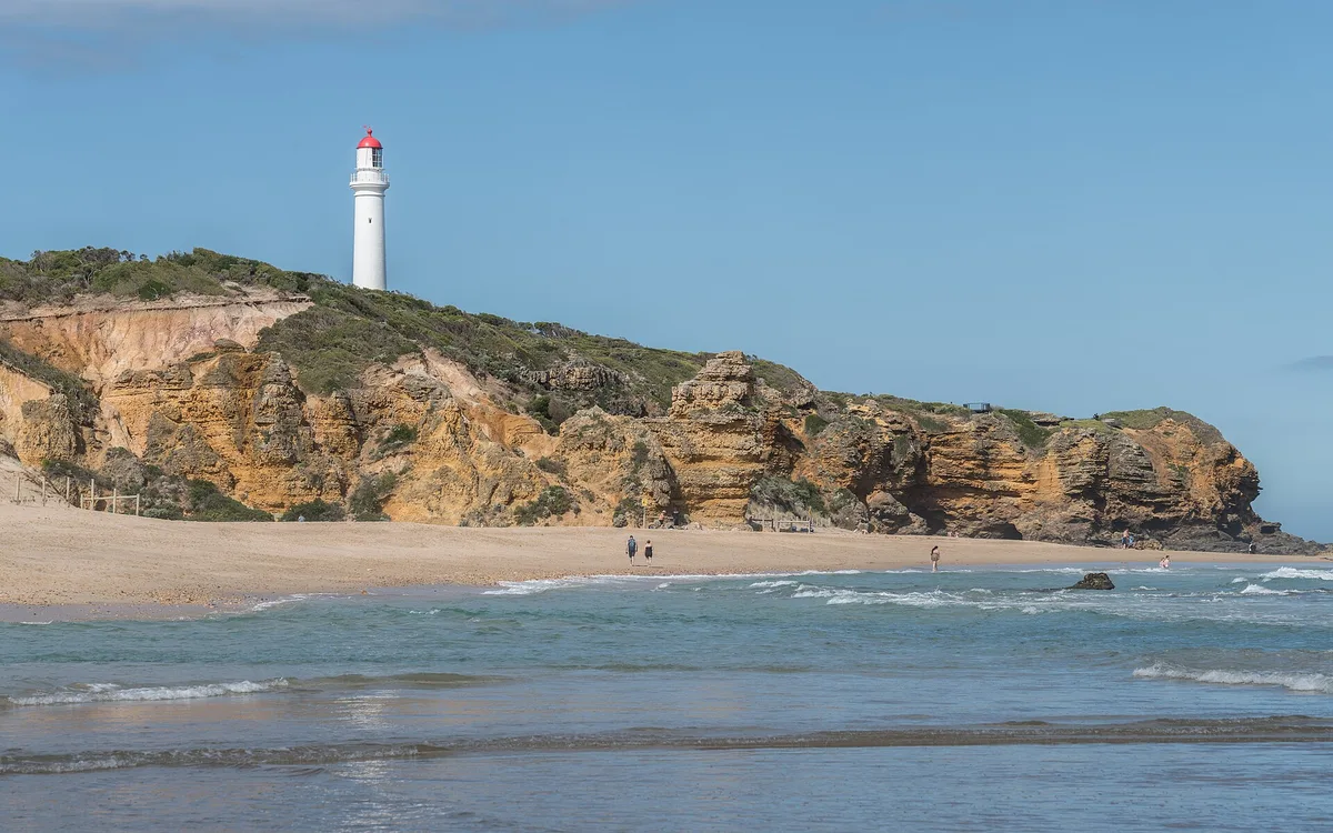 Plage d'Aireys Inlet, Aireys Inlet, Great Ocean Road, Australie — 2