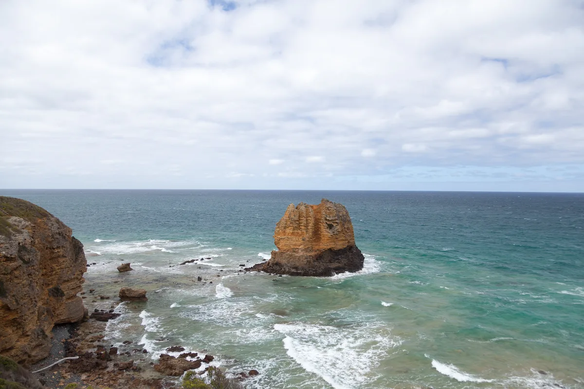 Plage d'Aireys Inlet, Aireys Inlet, Great Ocean Road, Australie — 6