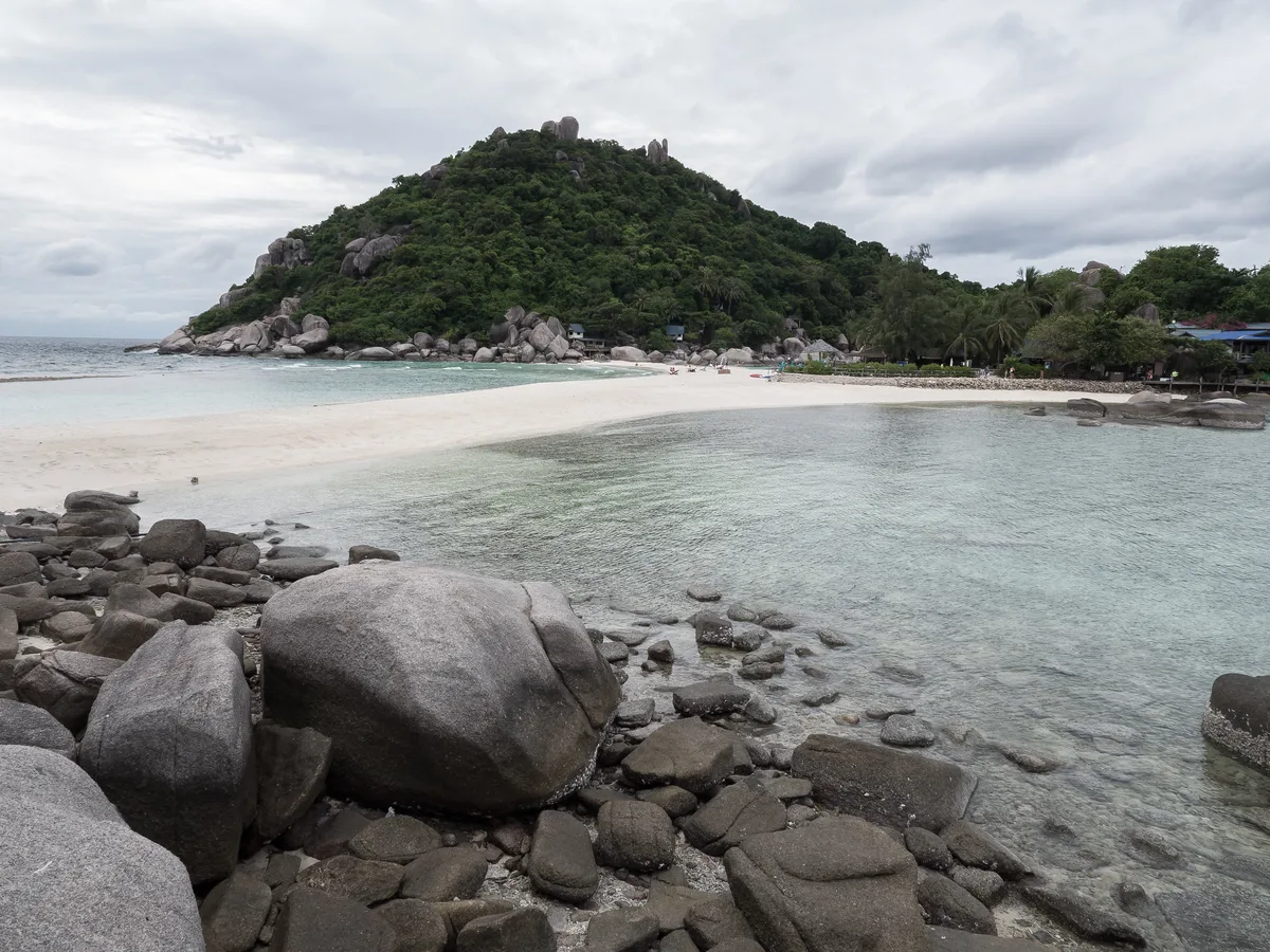 Spiaggia di Koh Nang Yuan, Ko Tao, Gulf of Thailand, Thailandia — 5