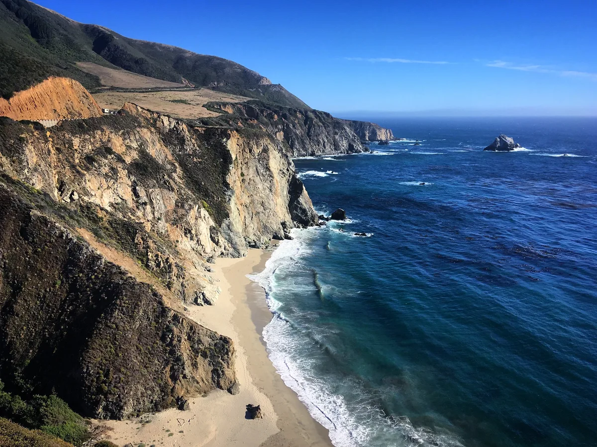 Bixby Creek Beach, Big Sur, California Coast, United States — 4