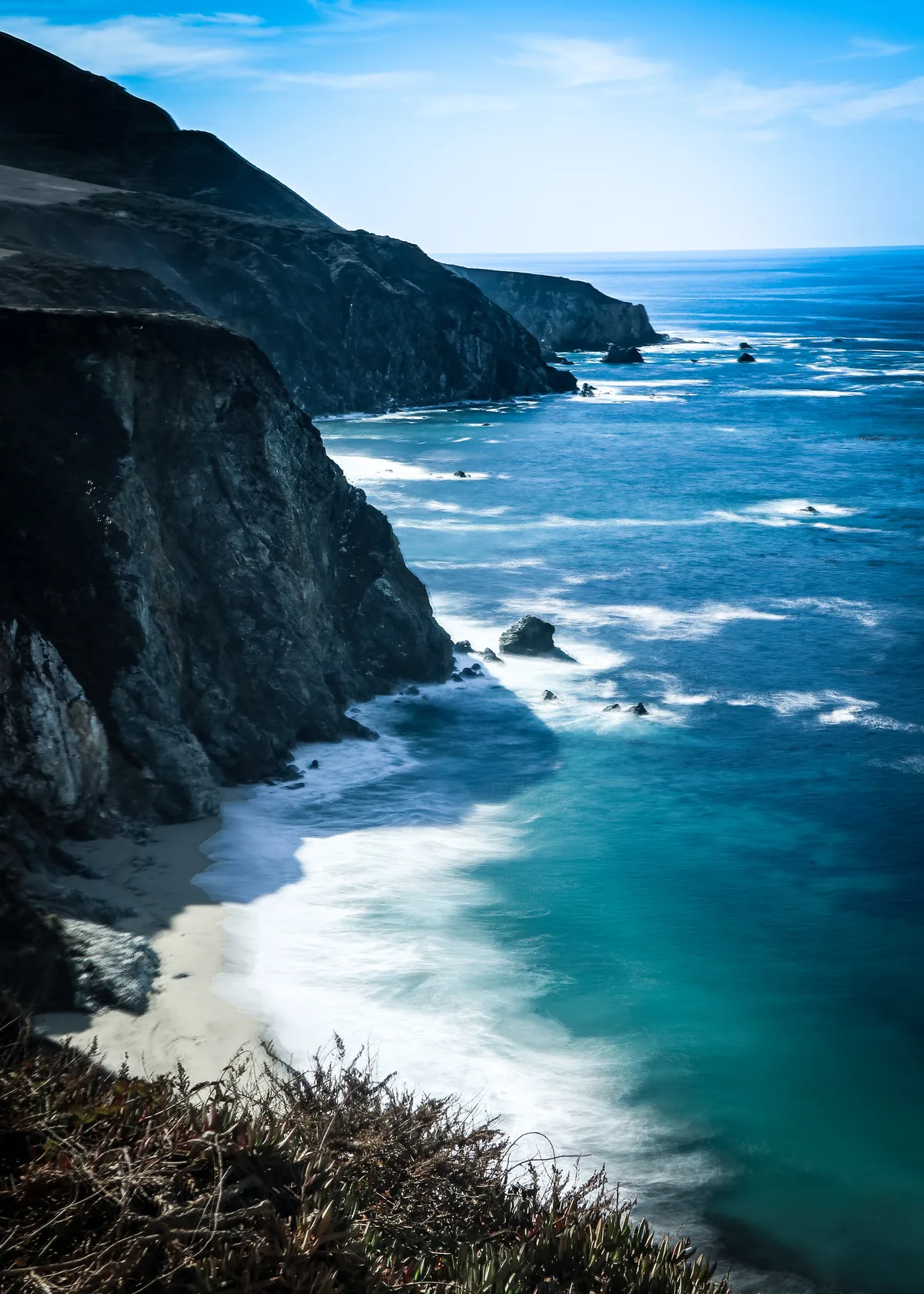 Bixby Creek Beach, Big Sur, California Coast, United States — 2