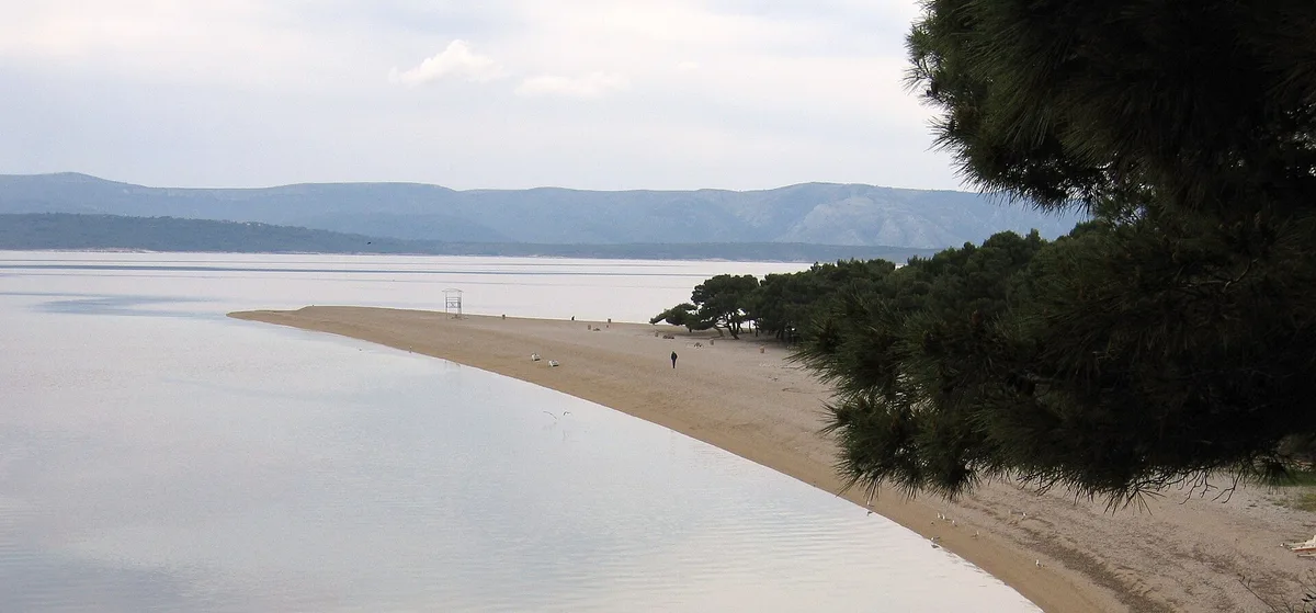 Plage de Zlatni Rat, Bol, Adriatic Islands, Croatie — 4