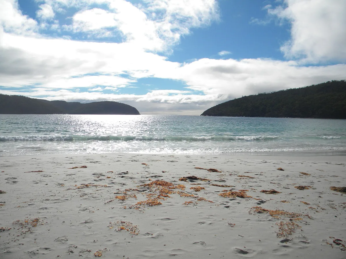 Plage de Fortescue Bay, Tasman, Tasmania, Australie — 2
